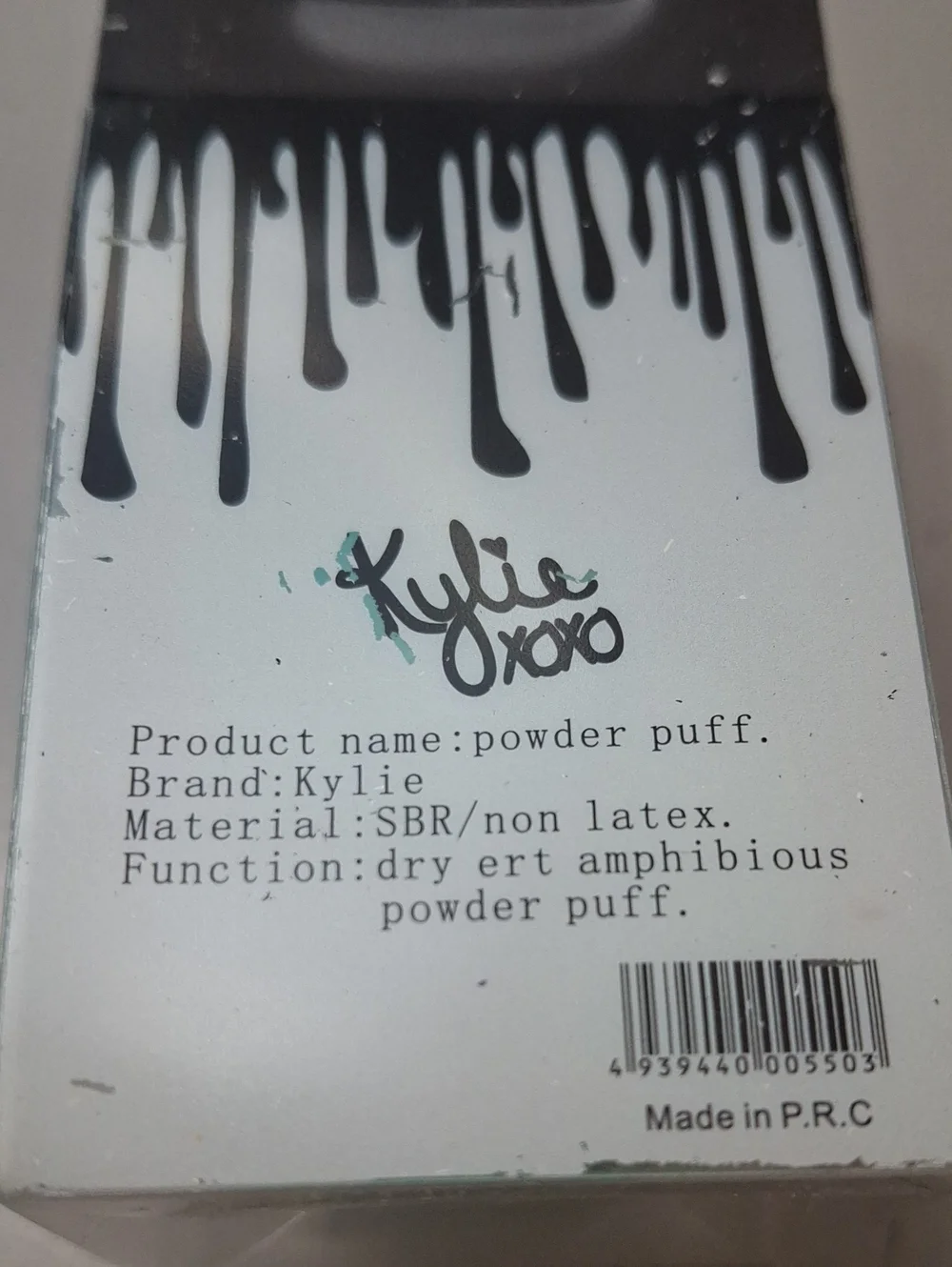 2 Kylie Mint Green Powder Puffs